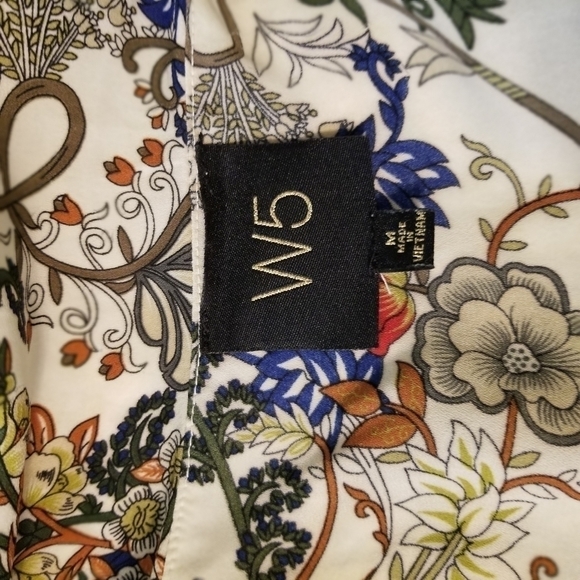 Anthropologie W5 shirt, sz M - Picture 3 of 7